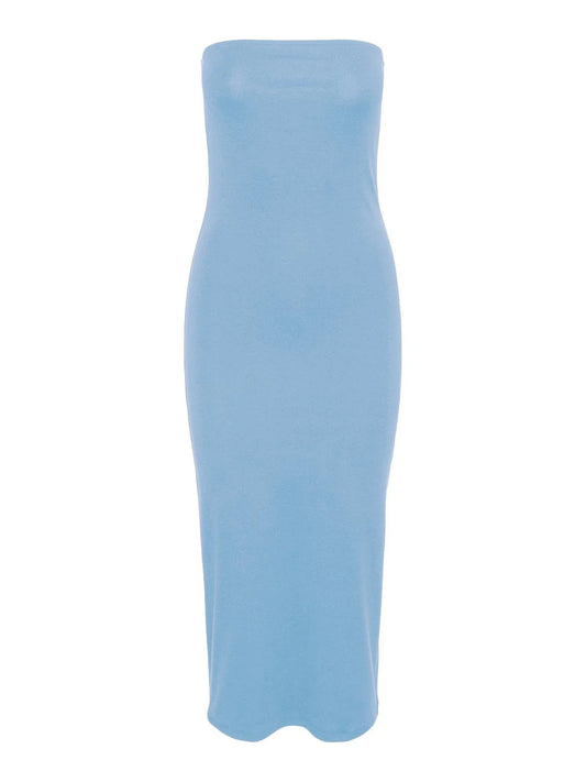 PCMONICA Dress - Blue Bell