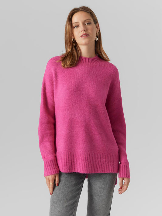 VMLEFILE Pullover - Fuchsia Purple